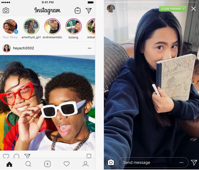 Instagram account