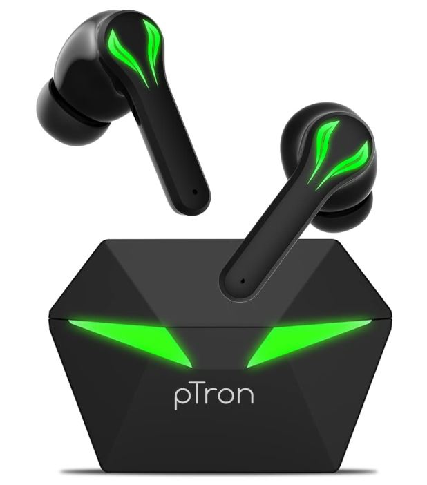 pTron Bassbuds Jade