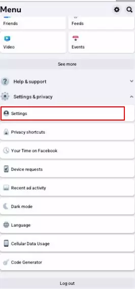 FB Mobile Settings & Privacy