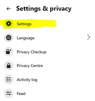 facebook Settings & Privacy